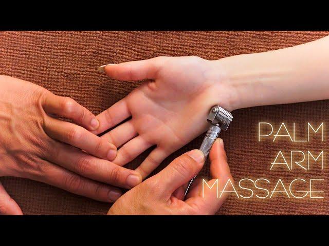 ASMR Relaxation massage of the palms and arms to help you fall asleep