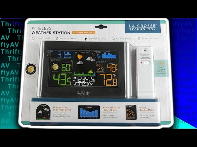 A thermometer and so much more! The La Crosse Wireless Weather Station from Sam's Club!