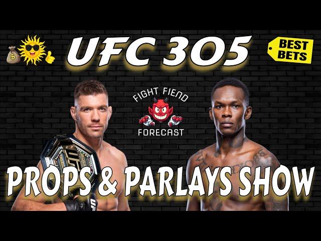 UFC 305 PROPS & PARLAYS SHOW | DU PLESSIS VS ADESANYA