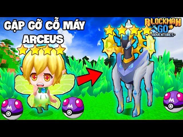 Tập 5 BẮT GẶP HUYỀN THOẠI ARCEUS MECHA VÀ MỞ TRỨNG arfv55