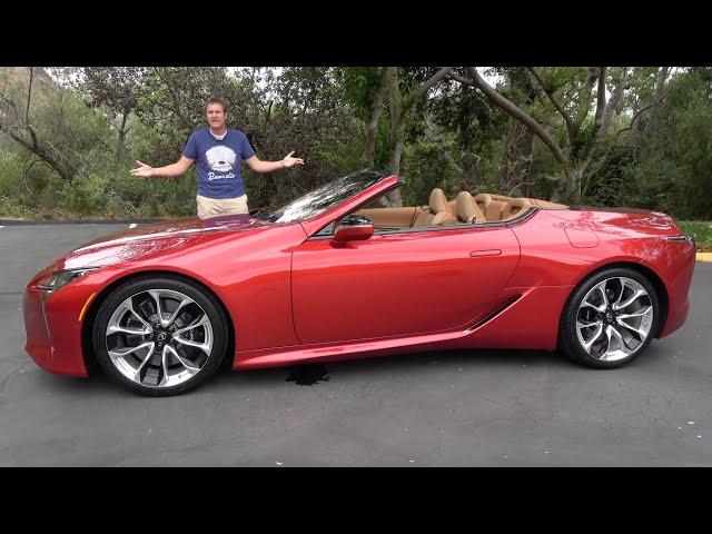 The 2021 Lexus LC500 Convertible Is the Coolest Car Nobody Will Buy