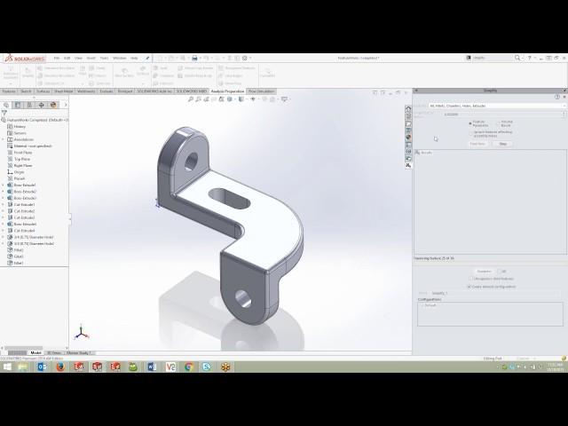 Video Tech Tip: How to Simplify and Prepare Your Model for Analysis within SOLIDWORKS