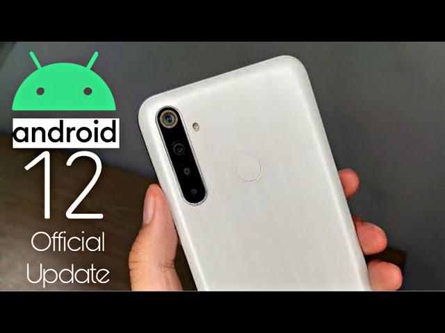 Realme 6i Android 12 Update