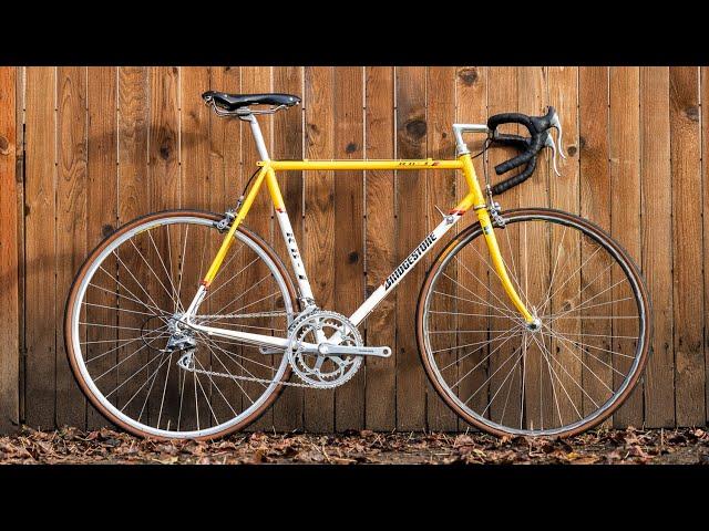 1992 Bridgestone RB-1 Vintage Steel Bike FULL restoration!