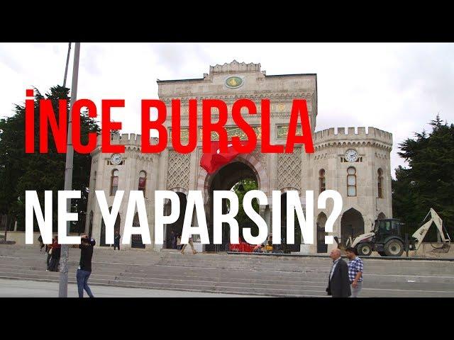 İnce bursla ne yaparsın? | Muharrem İnce - T.C. Cumhurbaşkanı Adayı