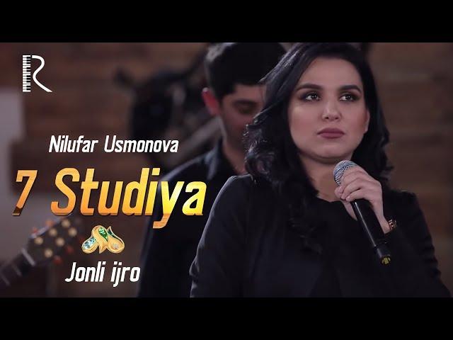 Nilufar Usmonova - 7 Studiya (Jonli ijro Milliy TV)