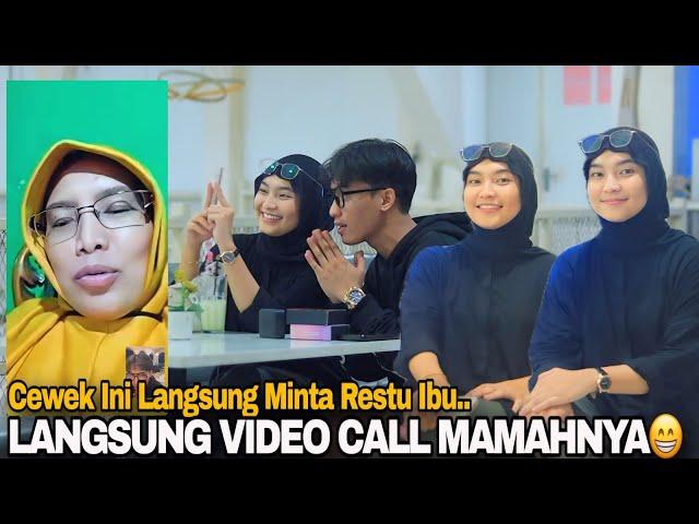 PRANK SHOLAWAT & NGAJI️SI MANIS INI LANGSUNG VIDEO CALL MAMAHNYA,MAMAHNYA NGERESTUI