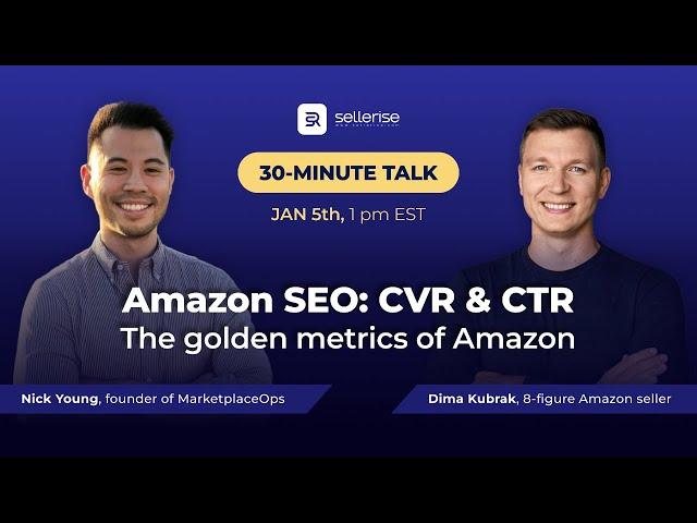 How to optimize your Amazon SEO | Conversion rate optimization | Click through rate