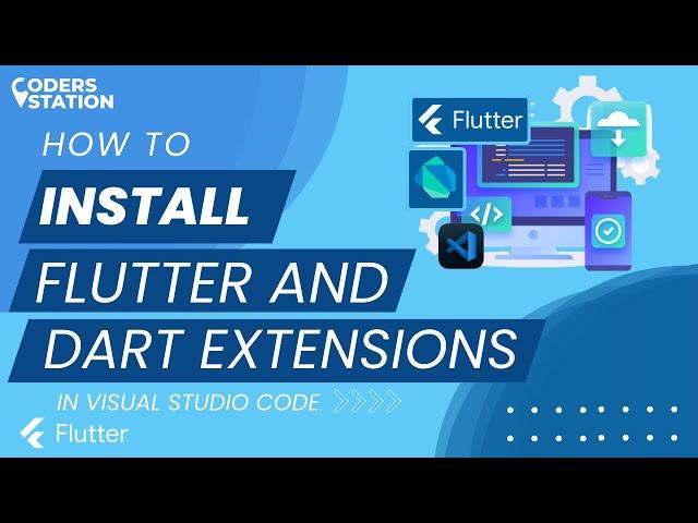 Installing Flutter and Dart in Visual Studio Code | How to install flutter and dart in vscode