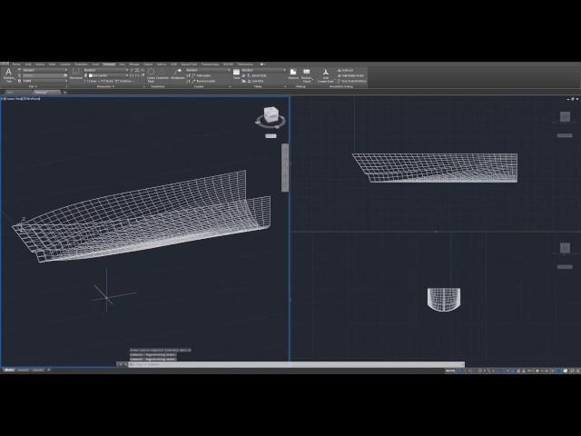 Beginner Tutorial 1 (AutoCAD 2017) - Designing a Yacht (Boat)