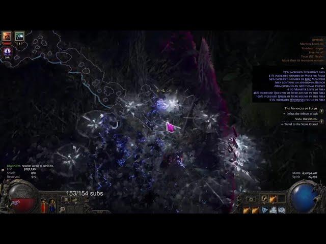 WILDSHARDS & 184% RARITY SKELETAL FROST MAGE DAY 16-17 MINION PATH OF EXILE 2 EARLY ACCESS - 1279