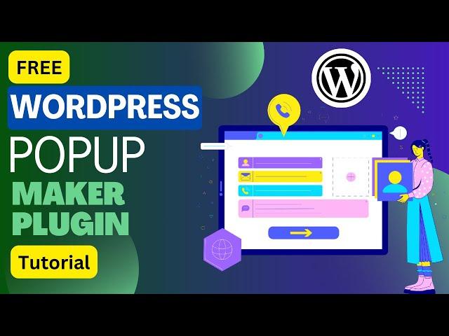 Free WordPress Popup Maker Plugin Tutorial | How To Create Popups In WordPress