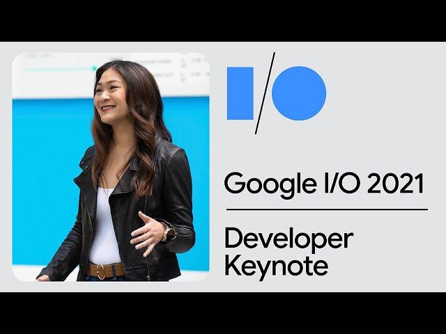 Developer Keynote (Google I/O '21) - American Sign Language