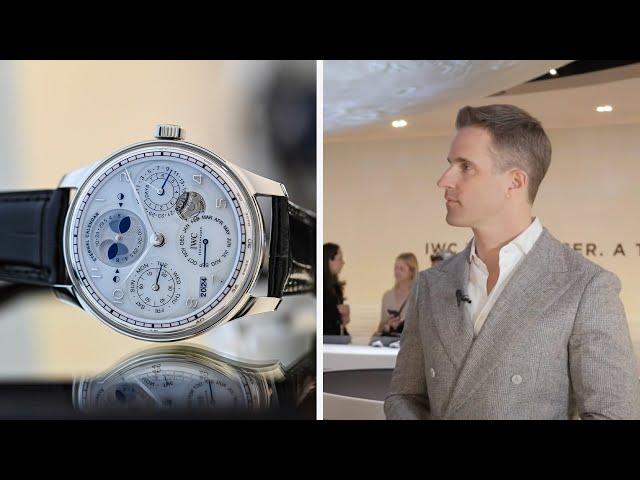 IWC at Watches and Wonders 2024, Talking to CEO Chris Grainger-Herr about the new Portugieser Line