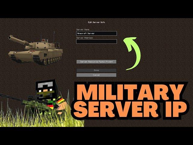 Minecraft Military Server IP Address