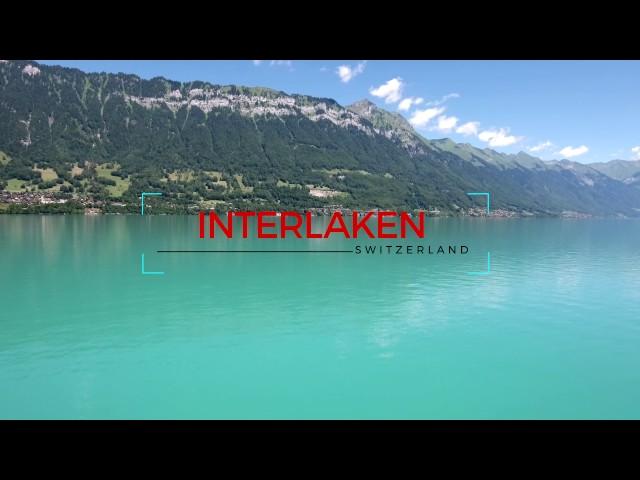 Interlaken Switzerland in 4K Dji Phantom 4 drone