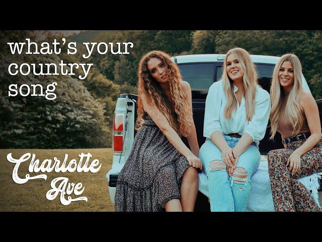 What's Your Country Song - Thomas Rhett (Charlotte Ave Cover)