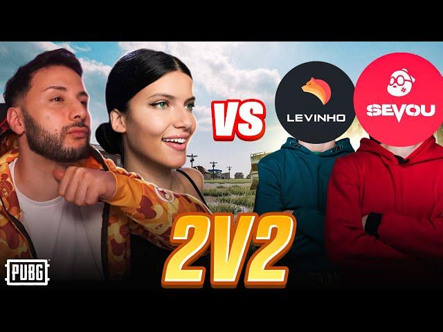 Capi & Zetti VS Levinho & Sevou | PUBG Mobile 