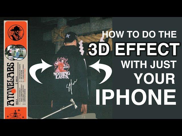 HOW TO: 3D GIF PHOTOS WITH JUST IPHONE (No Film Camera)