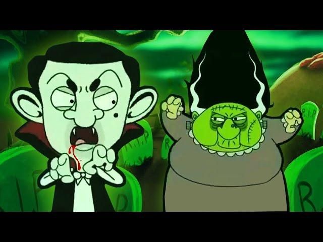 ᴴᴰ Mr Bean Halloween Specials!  Best New Spooky 2016 Cartoon Collection 