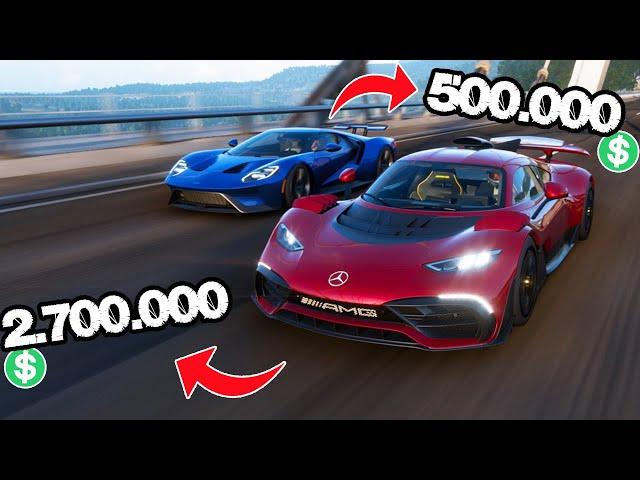 EN UCUZ vs EN PAHALI ARABALARIMIZI KAPIŞTIRDIK part 1 - Forza Horizon 5