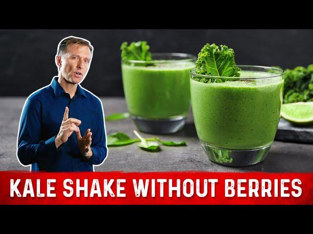 Edible Keto Kale Shake WITHOUT Berries or Fruit – Dr. Berg