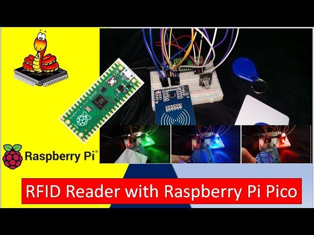 (Demo) RC522 RFID Reader Module with Raspberry Pi Pico