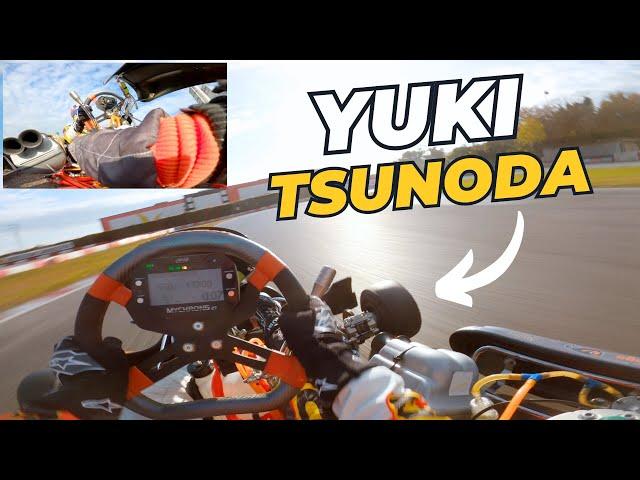 Yuki Tsunoda KARTING On Board POV