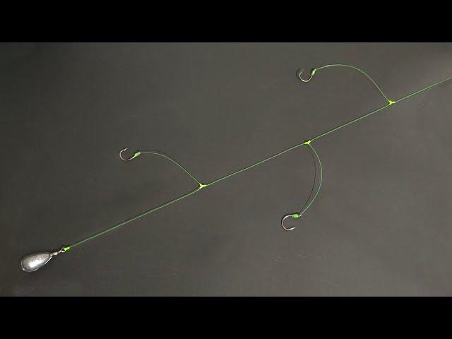 How to Tie No Tangle 3 Hook Fishing Line