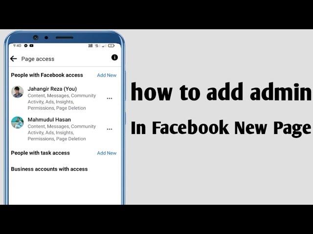 How To Add Admin in Facebook Profile Page