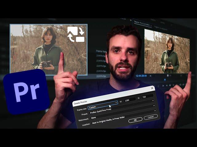 Edit Video on ANY COMPUTER With PROXIES | What Are Proxy Video Files? | Premiere Pro