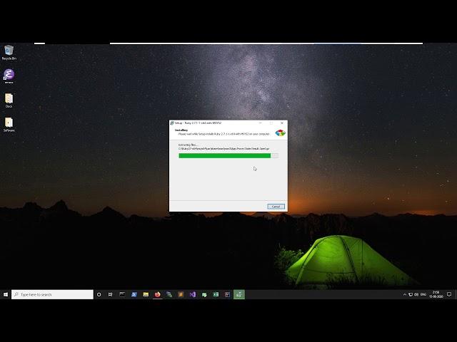 Install Ruby on Windows 10 | Ruby 2.7.1-1