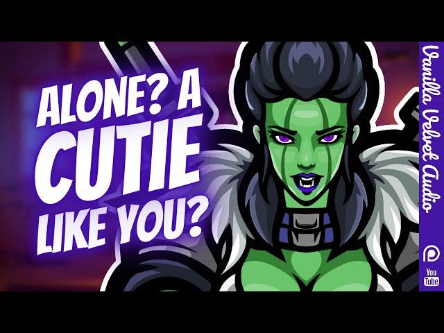 Tough, Bold Orc Girl Flirts With You [Audio Roleplay] [Flirty] [Wholesome] [Strangers to More]