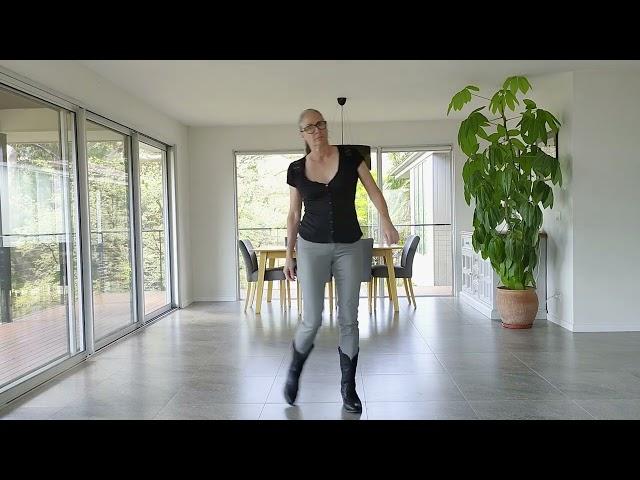 Stomping Ground Line Dancing Tutorial and Demo Video