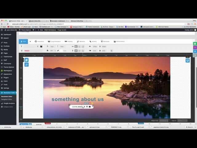 Revolution Slider for WordPress Full Demo