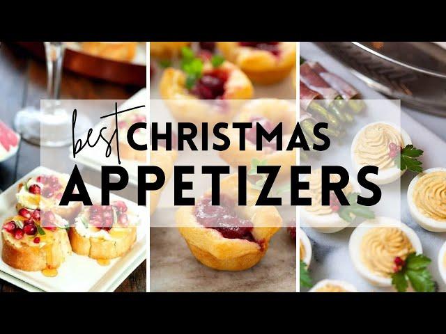 12 Best Christmas Appetizer Recipes #christmas #appetizers #sharpaspirant