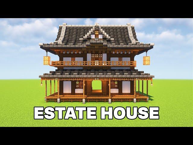 Japanese Estate House | Minecraft Tutorial