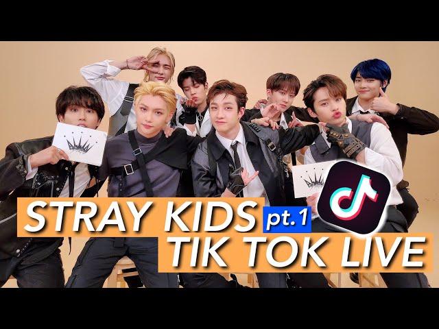 STRAY KIDS - TIK TOK LIVE [ALL IN 11.04.2020 - part 1]