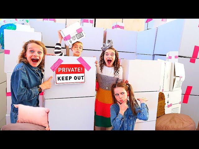 BEST CARDBOARD BOX HOUSE WINS MYSTERY PRIZE *real architect judges* w/ The Norris Nuts