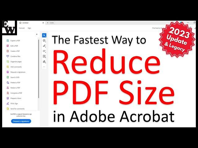 The Fastest Way to Reduce PDF Size in Adobe Acrobat