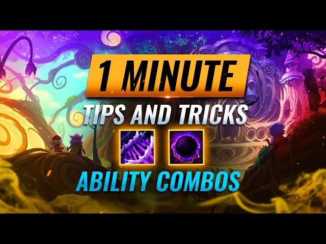 HIDDEN OP ABILITY COMBOS: League of Legends Tips and Tricks in 1 Minute #Shorts