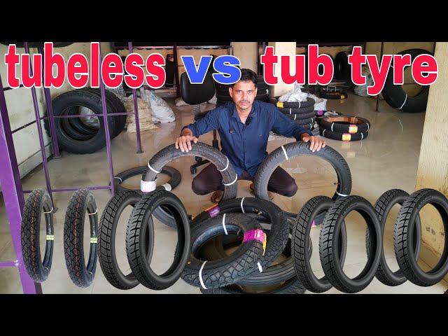 tubeless tyre vs tub tyre kaun sa behtar hoga dekhiae or konsa kharide