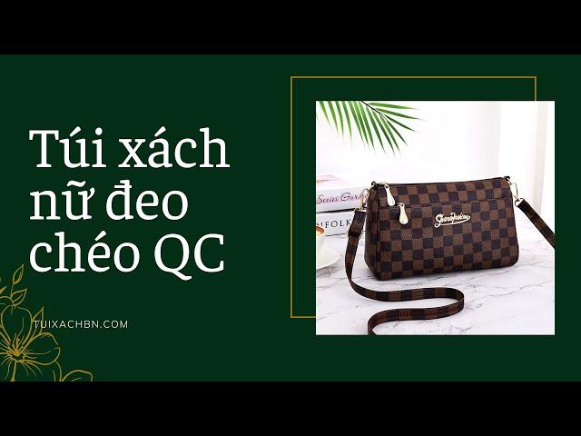 Túi xách nữ đeo chéo Quảng Châu nhiều ngăn cho người trung niên đẹp, bền, xịn| Túi xách BN