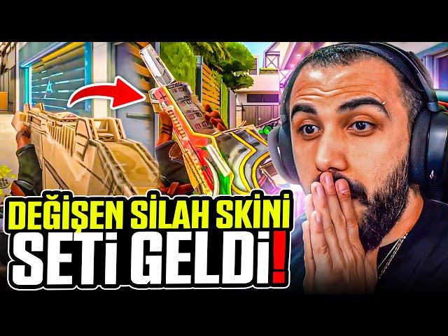 BÜTÜN SKİNLERE DÖNÜŞEBİLEN SET!? YENİ EL YAPIMI PAKETİ! VALORANT | Barış Can