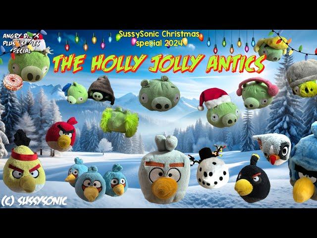 Angry Birds plush Christmas Special 2024 The Holly Jolly Antics