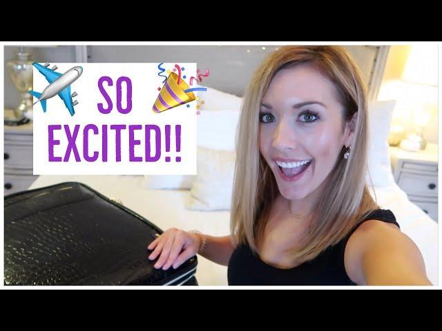 SO EXCITED FOR THIS!!  | GETTING READY FOR OUR FIRST BIG TRIP VLOG!! ️ | HOW I PACK | Brianna K