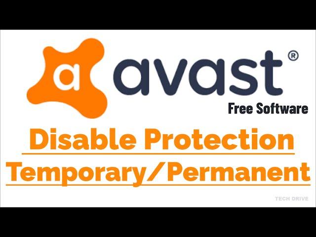 How To Disable Real Time  Protection Temporary/Permanently on Windows - Avast Antivirus Software