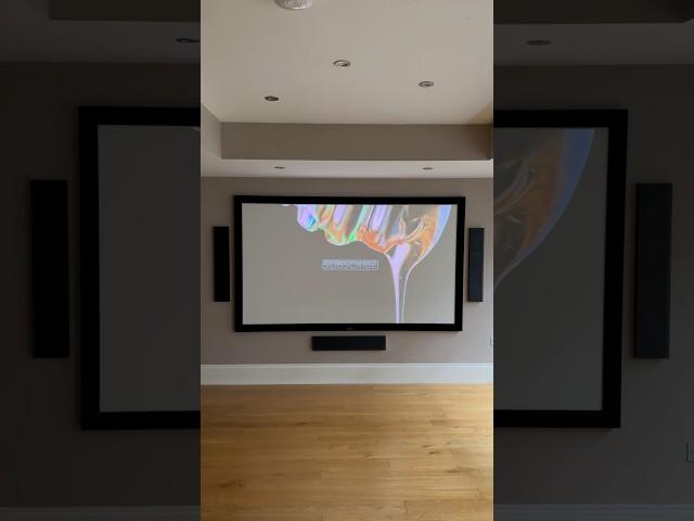 120 INCH Laser Projector #tvscreen #projector #laser #4ktv #8khdr #tv #hdr #newtv #optoma #sapphire