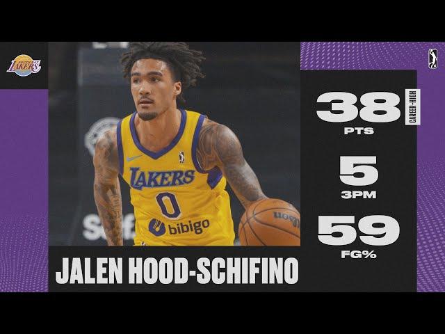 Jalen Hood-Schifino Goes Off for a CAREER-HIGH 38 PTS vs. Spurs