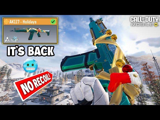 AK117 - Holidays is back to freeze your enemies! (New & Best Ak117 gunsmith)